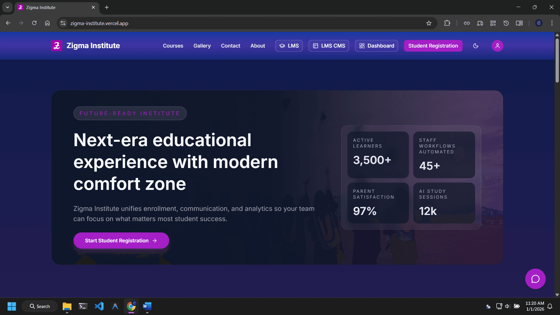 Zigma Institute Platform
